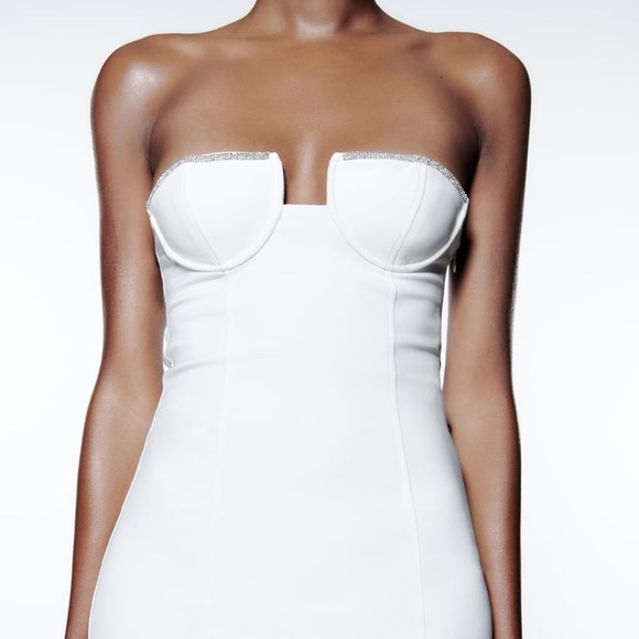 ZARA Bejeweled Dress NWT - Picture 6 of 6